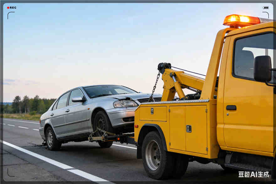 拱墅区拖车救援电话【案例】